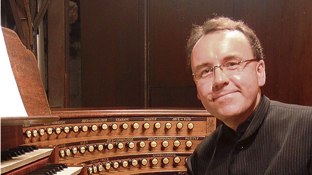 El organista británico David Briggs inaugura el Festival de Órgano.
