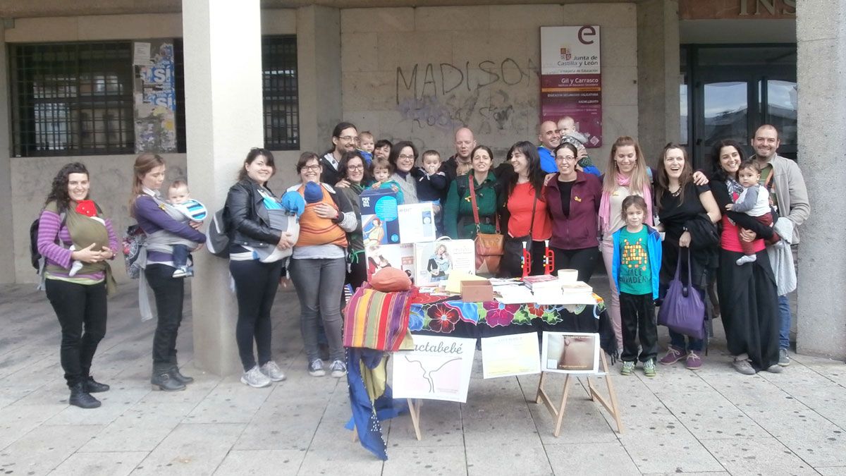 Una de las celebraciones de la semana de lactancia hace tres años. | LACTABEBÉ Una de las celebraciones de la semana de lactancia hace tres años. | LACTABEBÉ