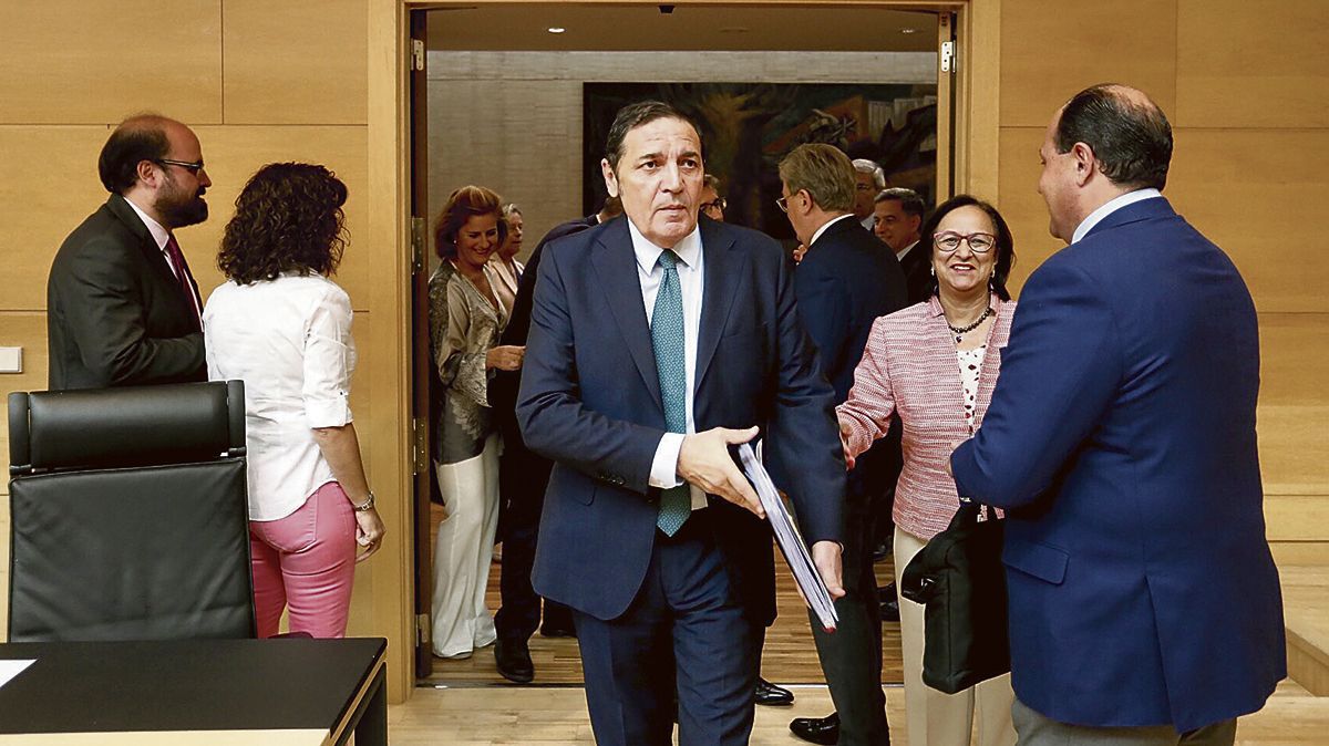 El consejero de Sanidad comparece en la Comisión de Sanidad. | ICAL