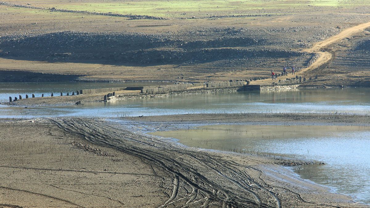 Embalses como el de Bárcena están trece puntos por debajo de la media.| ICAL