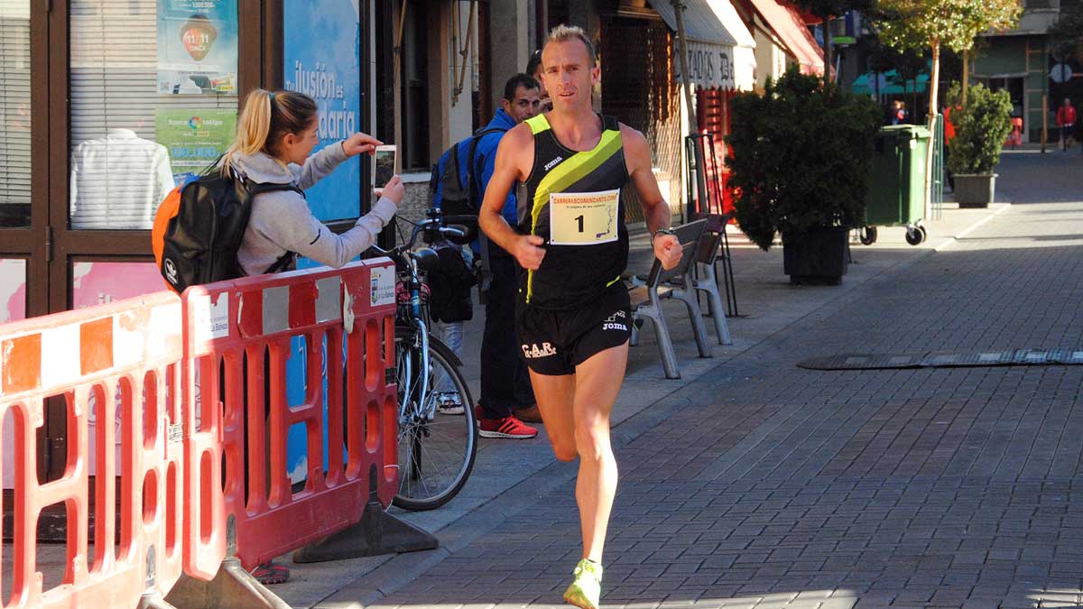 Sergio Sánchez fue el ganador absoluto de la prueba. | ABAJO