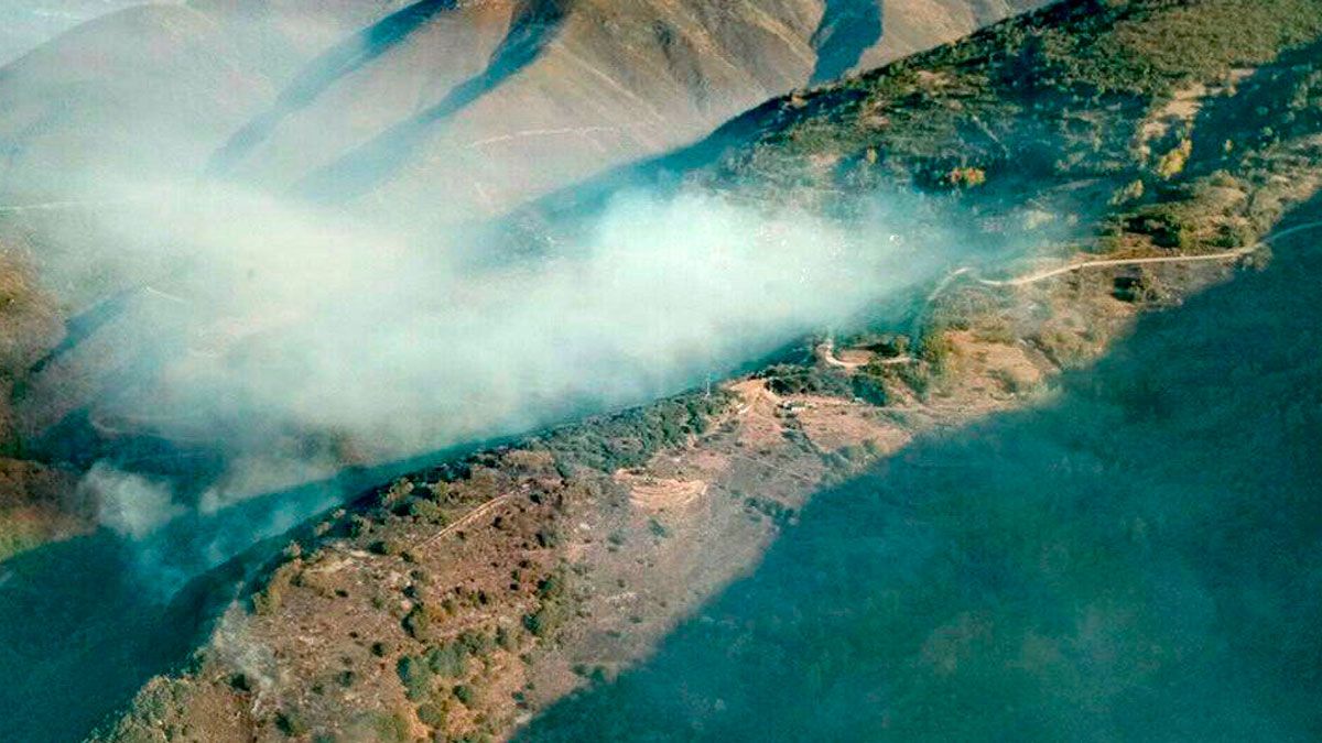 El fuego de Vega es complejo, pero Suárez-Quiñones espera que se ataje pronto. | BRIFF