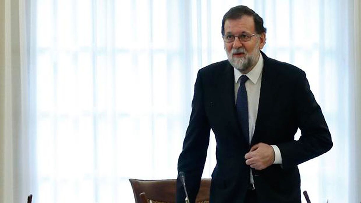 Rajoy durante su comparecencia. | ABC.ES