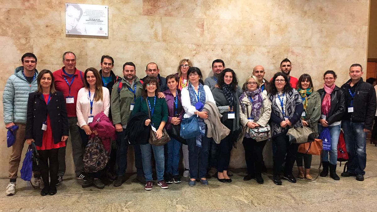 VI Encuentro de Familias y Personas con Trastorno del Espectro Autista (TEA) de Castilla y León celebrado en Salamanca. | L.N.C.