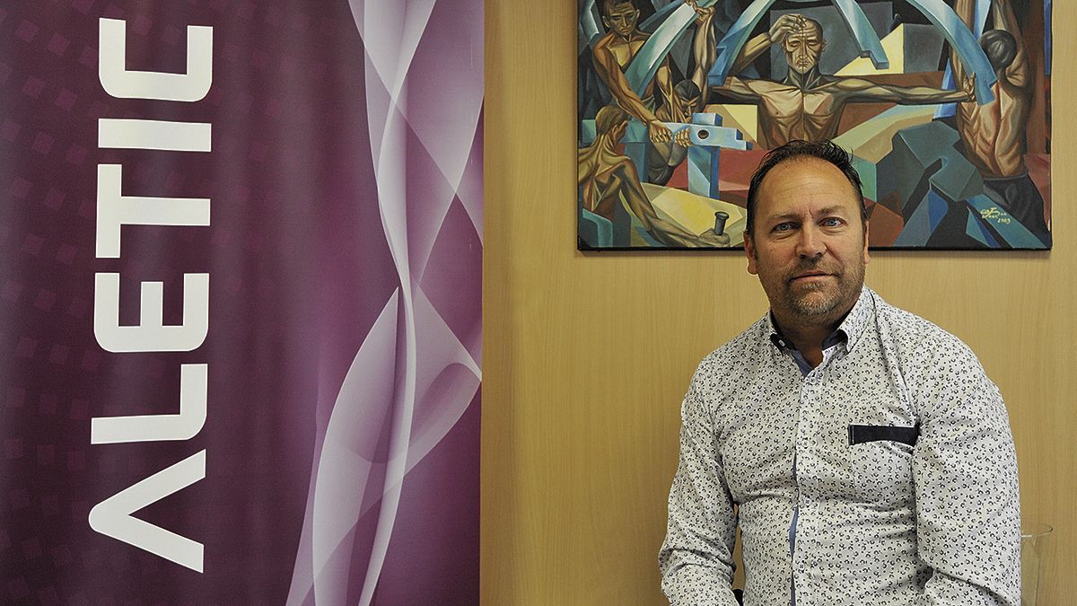 Lucio Fuertes, nuevo presidente de Aletic. | DANIEL MARTÍN