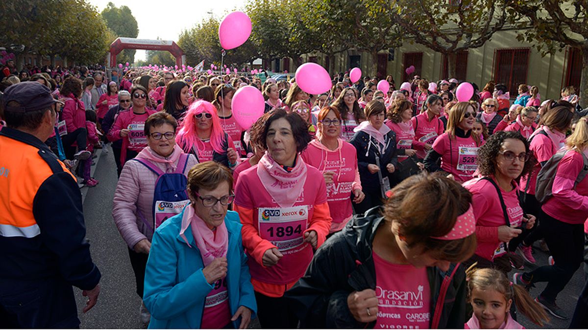 El objetivo de la carrera es recaudar fondos para la investigación del cáncer de mama. | MAURICIO PEÑA