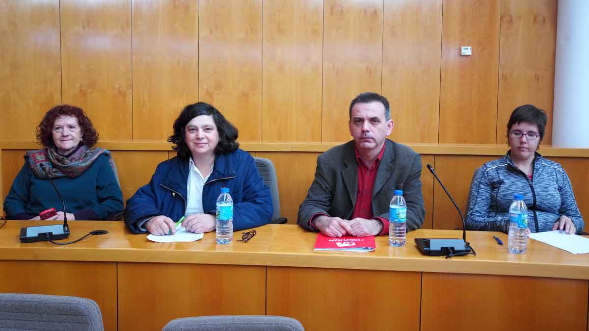 El grupo municipal de IU en San Andrés. | L.N.C.