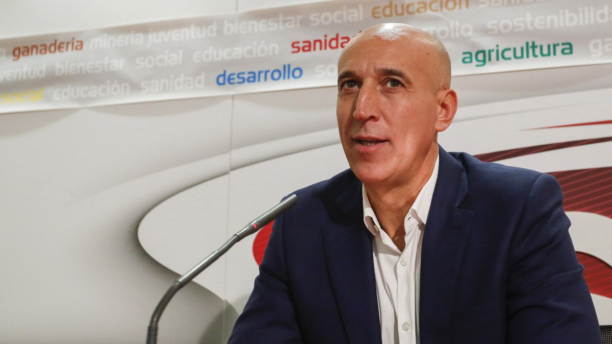 El candidato a la secretaria provincial del PSOE, José Antonio Diez. | L.N.C.
