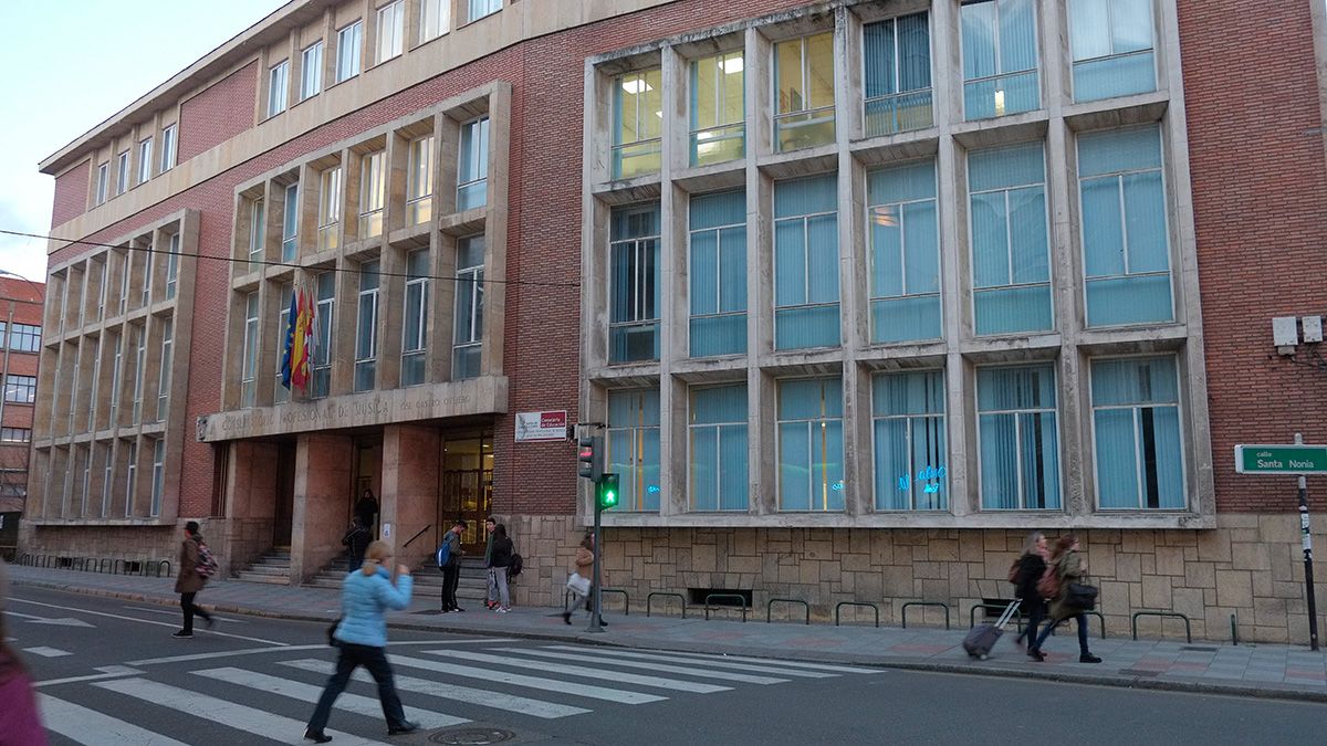 El Conservatorio actual de León. | DANIEL MARTÍN