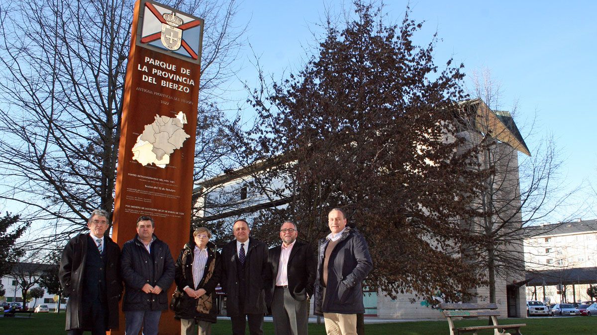 Parque de la provincia del Bierzo, ubicado junto a la sede del Consejo Comarcal en Ponferrada. | C.S. (ICAL)