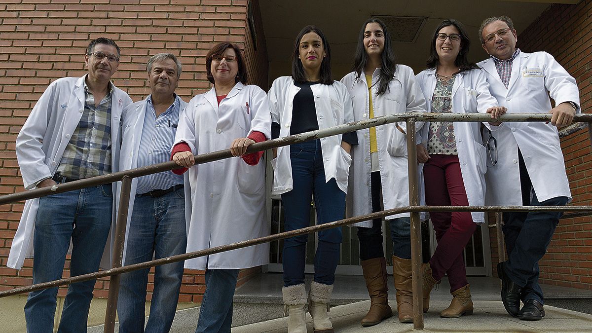 Algunos de los profesionales sanitarios que participan en este estudio. | MAURICIO PEÑA Algunos de los profesionales sanitarios que participan en este estudio. | MAURICIO PEÑA