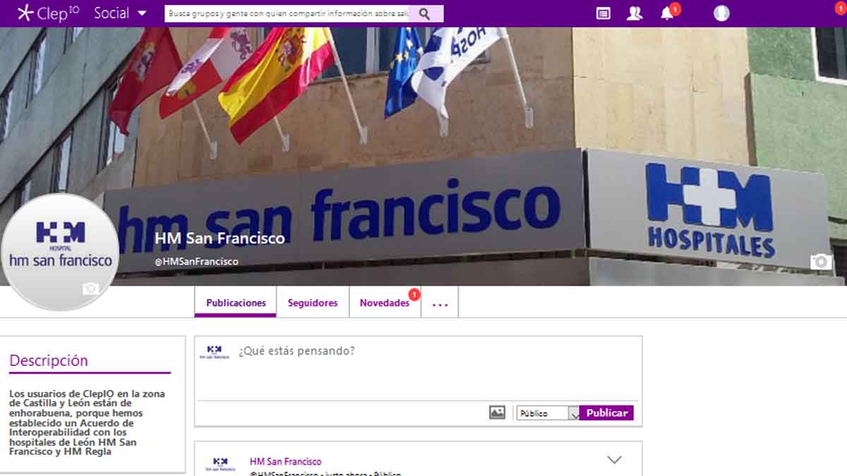 Imagen de la aplicación creada para ver el historial médico del paciente. | L.N.C. Imagen de la aplicación creada para ver el historial médico del paciente. | L.N.C.