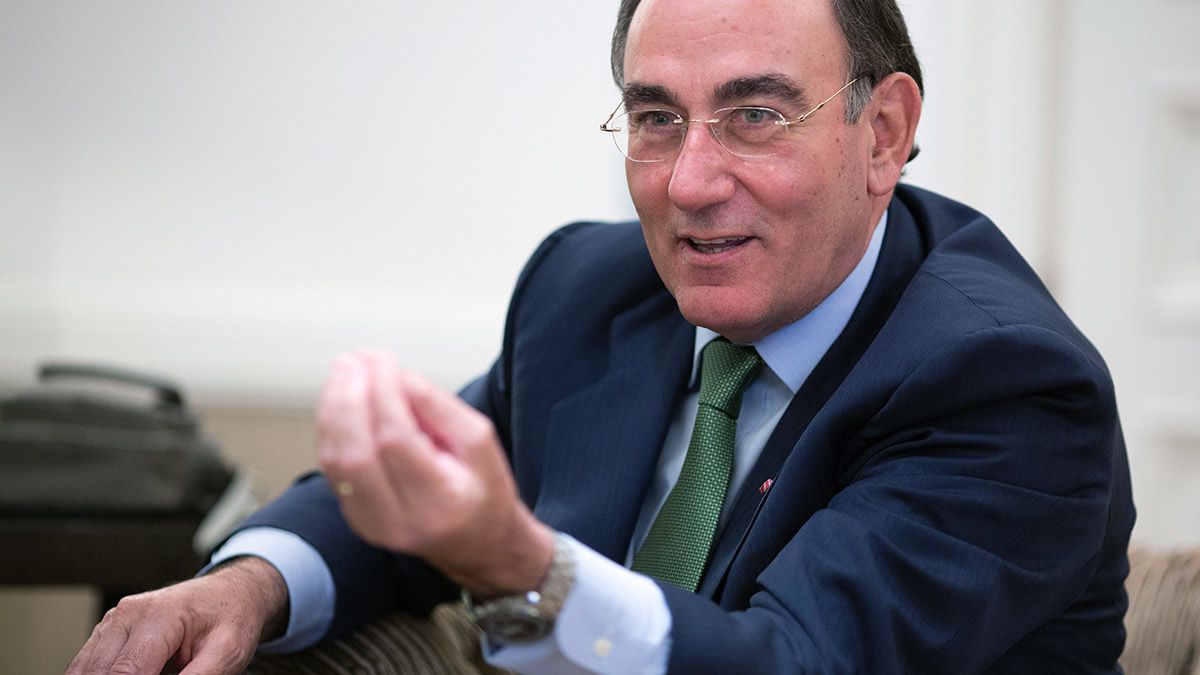 Ignacio Galán, en las oficinas de Madrid. | L.N.C.