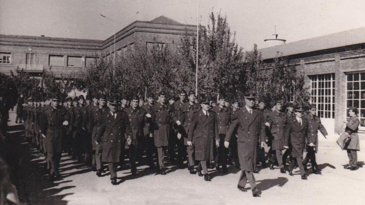 Día de la Jura de la 54ª promoción, en diciembre de 1967.