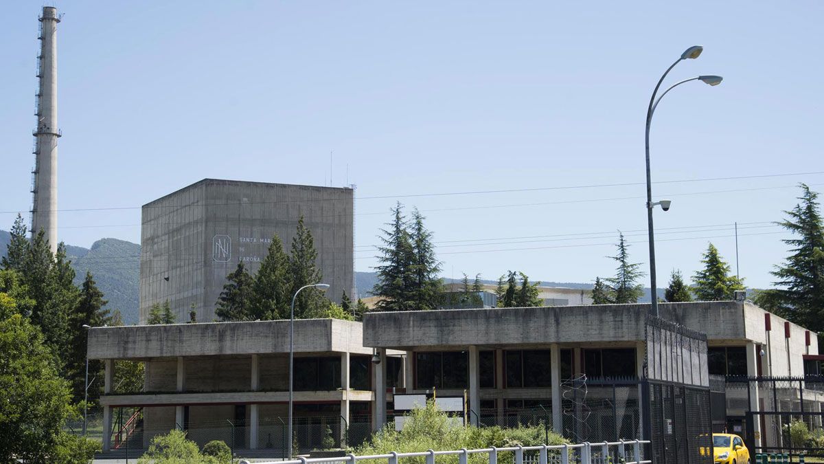 Imagen de archivo de la central nuclear de Santa María de Garoña. | ICAL