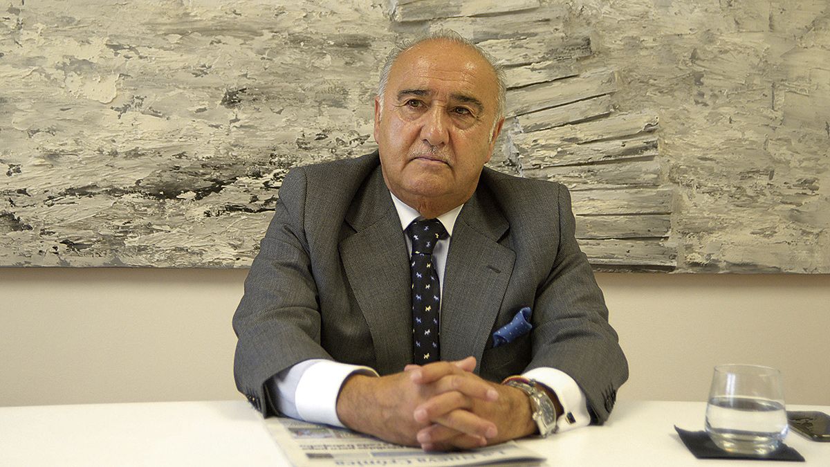 El presidente del Grupo Carflor y de La Nueva Crónica, Manuel Lesmes. | M. PEÑA