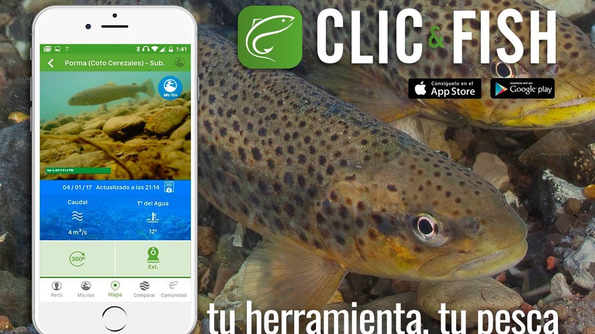 Imagen de la aplicación 'Clic & Fish'. | L.N.C.