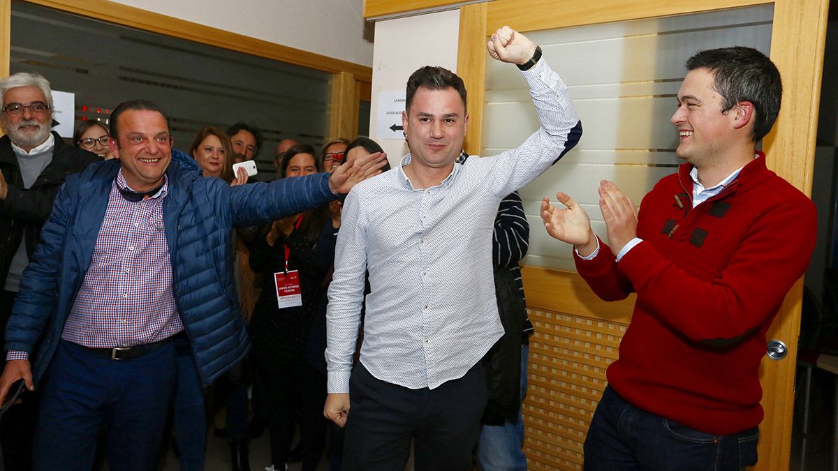 Javier Alfonso Cendón tras conocer los resultados de las primarias de este domingo. | ICAL