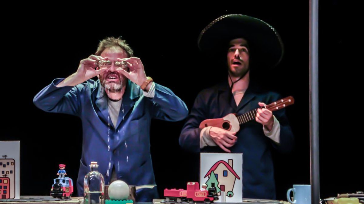 Imagen de una de las escenas de la obra de Limiar Teatro. | L.N.C.
