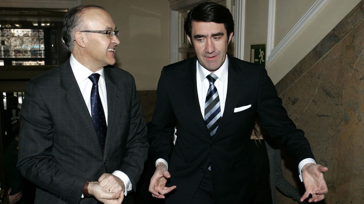 Ramiro Ruiz Medrano (I) junto a Juan Carlos Suárez-Quiñones. | ICAL