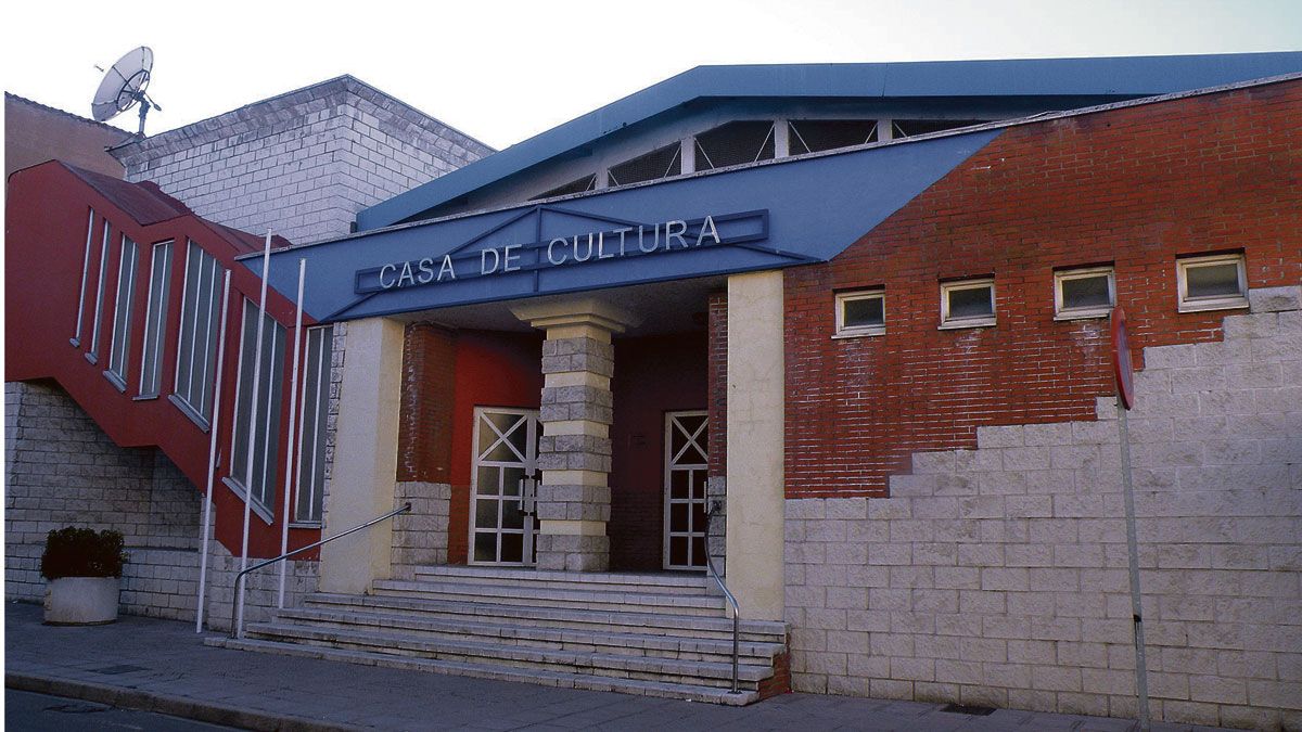 Imagen de la Casa de Cultura, donde se desarrollarán las actividades.