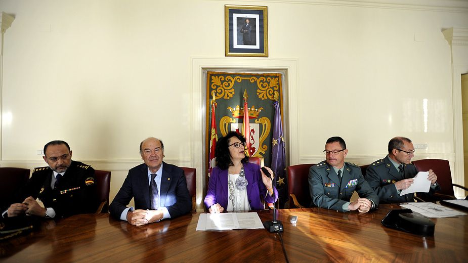 Imagen de la presentación este martes en la Subdelegación del Gobierno en León. | DANIEL MARTÍN