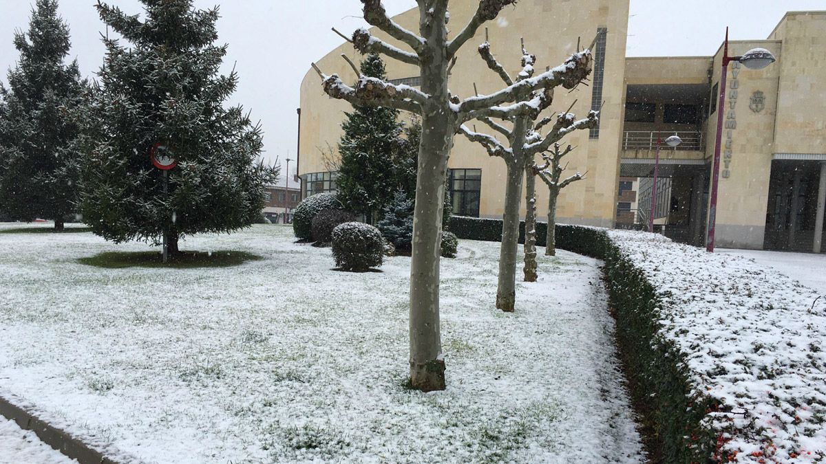 El Ayuntamiento de San Andrés el invierno pasado. | L.N.C.