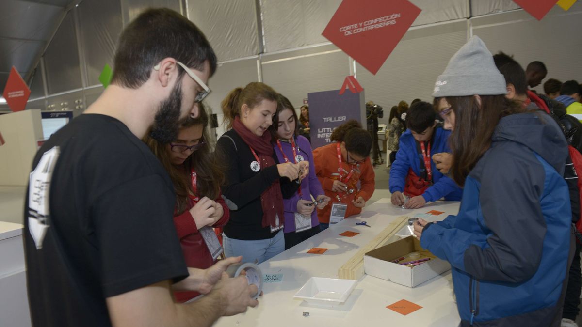 Un momento del Cybercamp celebrado en León. | MAURICIO PEÑA Un momento del Cybercamp celebrado en León. | MAURICIO PEÑA