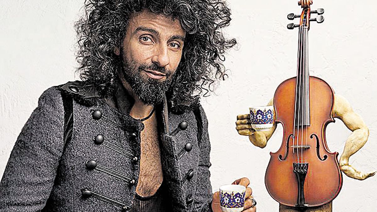 El violinista de origen libanés Ara Malikian. El violinista de origen libanés Ara Malikian.