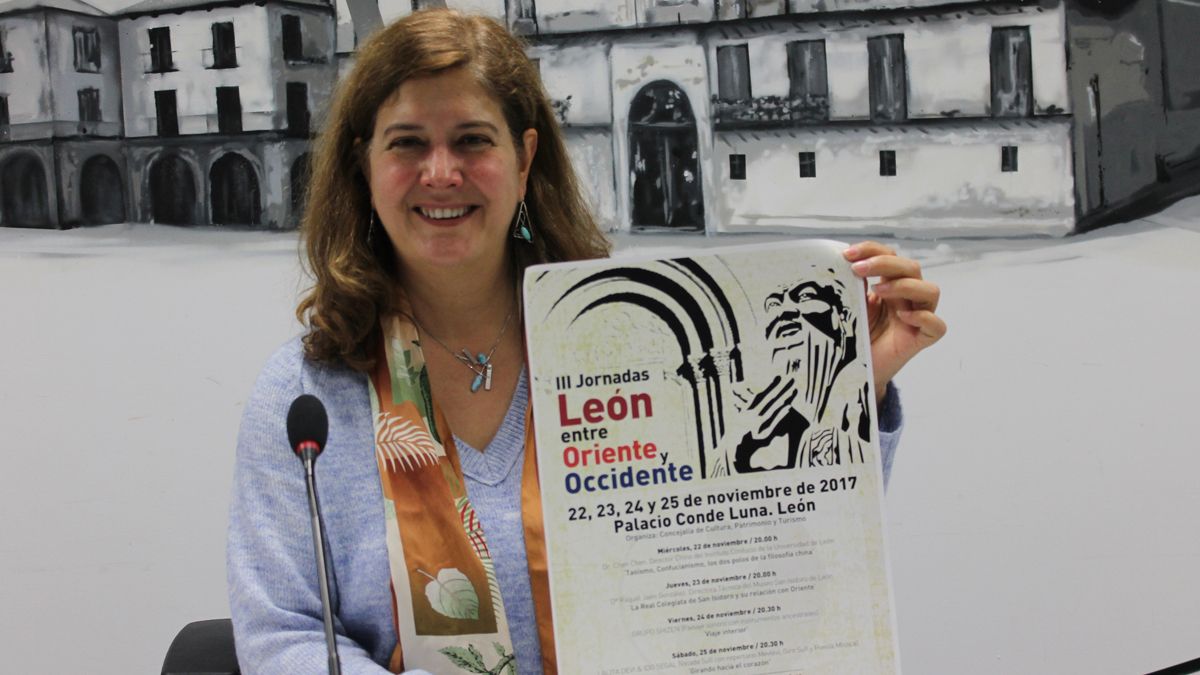 La concejala de Cultura, Margarita Torres, durante la presentación de este ciclo. | L.N.C.