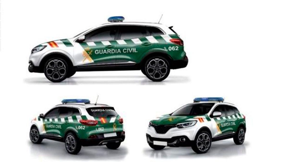 Nuevo diseño para los coches de la Guardia Civil. | ABC.ES