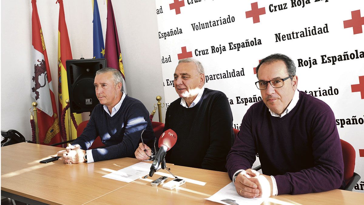 Javier Gómez, José Ignacio de Luis y Pablo Martínez. | DANIEL MARTÏN