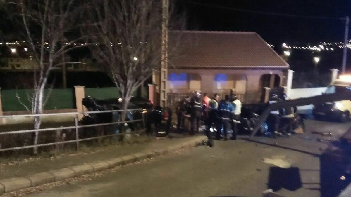 Imagen del accidente. | FACEBOOK Imagen del accidente. | FACEBOOK