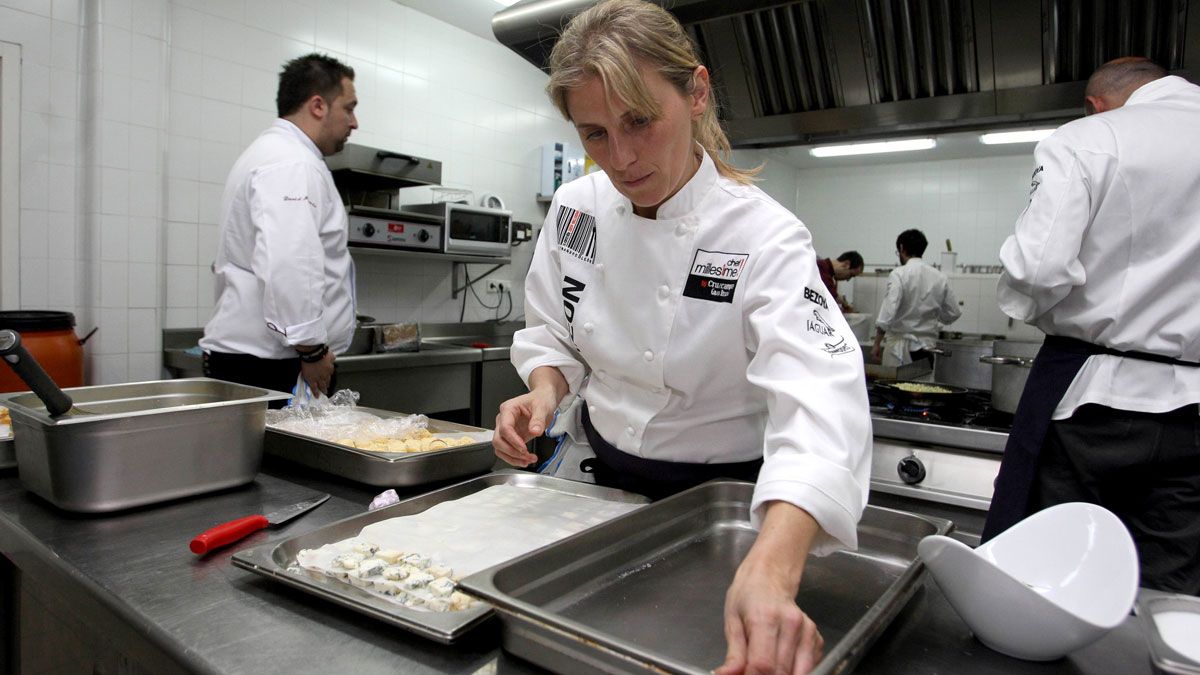 Los chefs de Cocinandos viajarán a Bilbao. En la imagen, Yolanda León. | ICAL