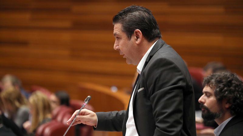 El procurador de UPL en las Cortes, Luis Mariano Santos. | ICAL