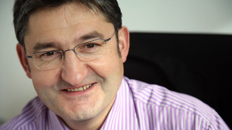 El periodista leonés Óscar Campillo. | ICAL El periodista leonés Óscar Campillo. | ICAL