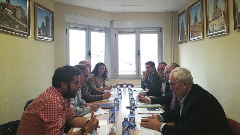 En primer término, Javier Santiago Vélez (I) y Guillermo García. | L.N.C.