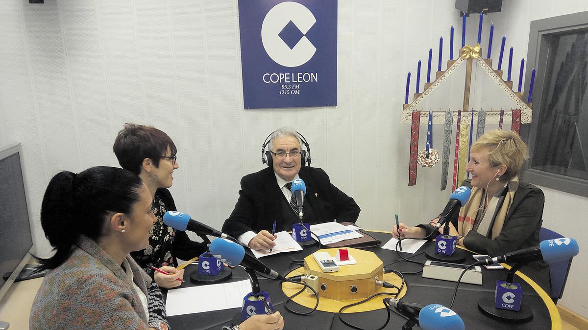 Pedro Puente, este jueves en el programa ‘Entre nosotras’ de Cope León. Pedro Puente, este jueves en el programa ‘Entre nosotras’ de Cope León.