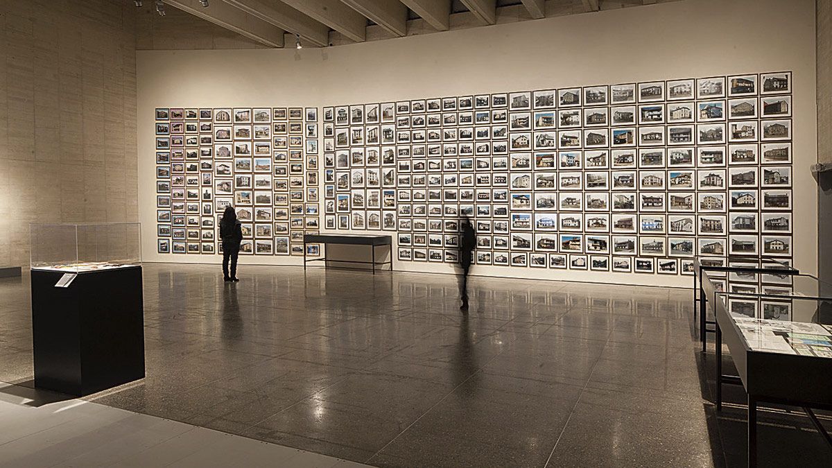 Vista de una parte de la exposición ‘Región’ que puede visitarse en el Musac hasta el 27 de mayo, otra parte está en la Fundación Cerezales Antonino y Cinia.