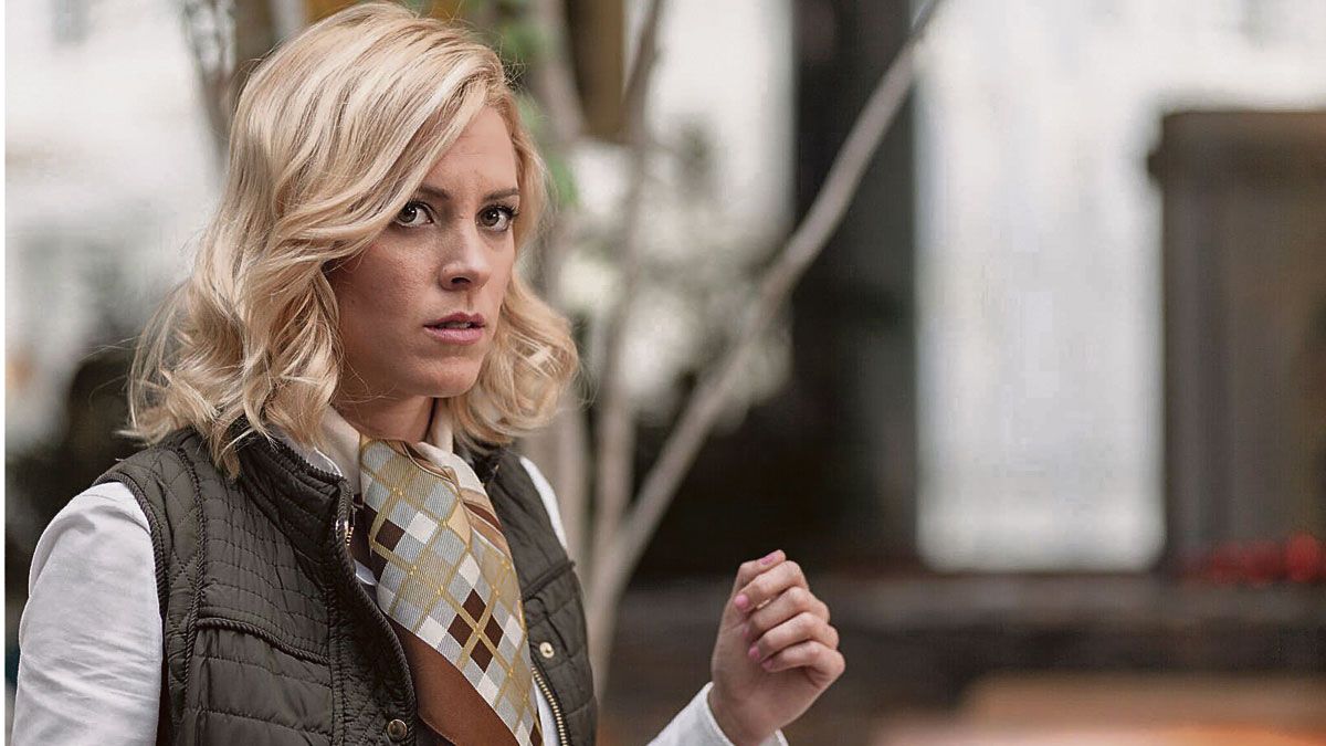 La actriz Maggie Civantos, en ‘Las rubias’. La actriz Maggie Civantos, en ‘Las rubias’.