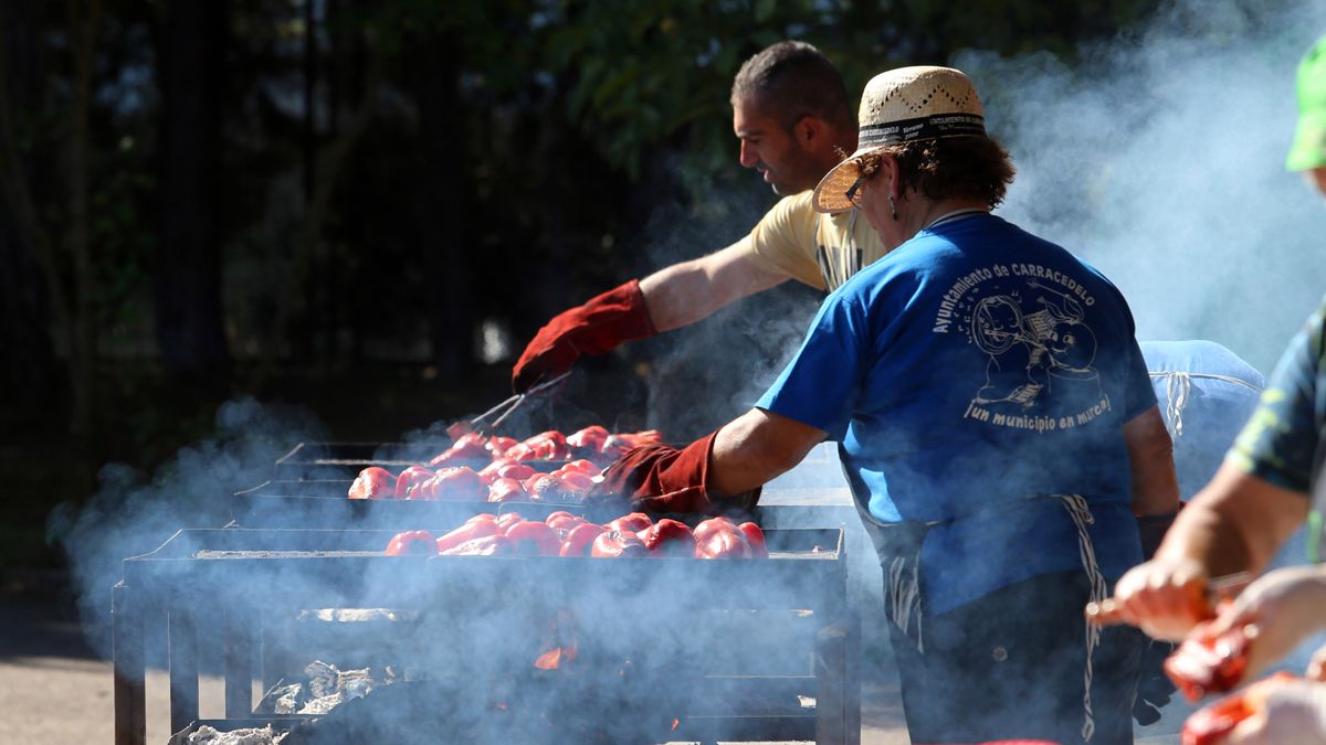 Imagen de la Feria del Pimiento de Carracedelo. | CÉSAR SÁNCHEZ (ICAL)