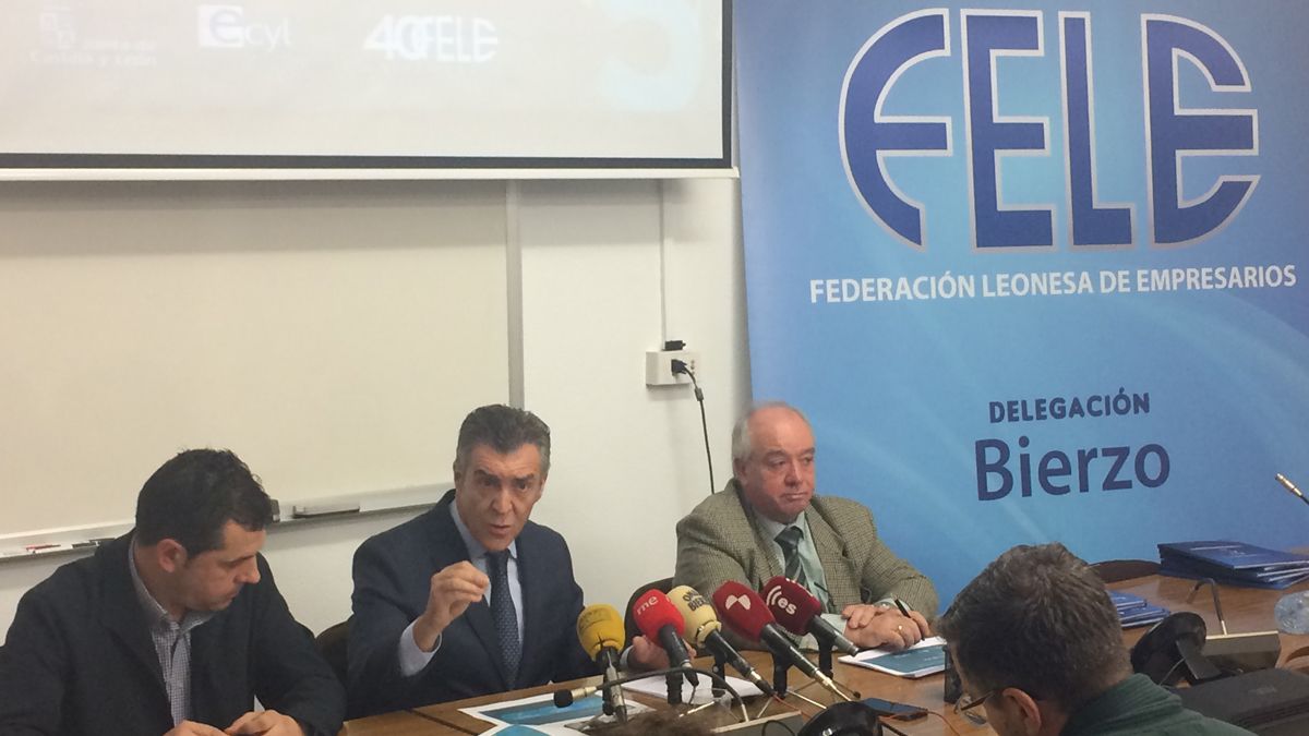 Comparecencia de los representantes de la Federación Leonesa de Empresarios (Fele). | A.C.