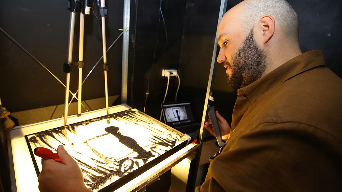 El artista gráfico creador del cortometraje animado 'Pispin', Daniel Völgy. | ICAL