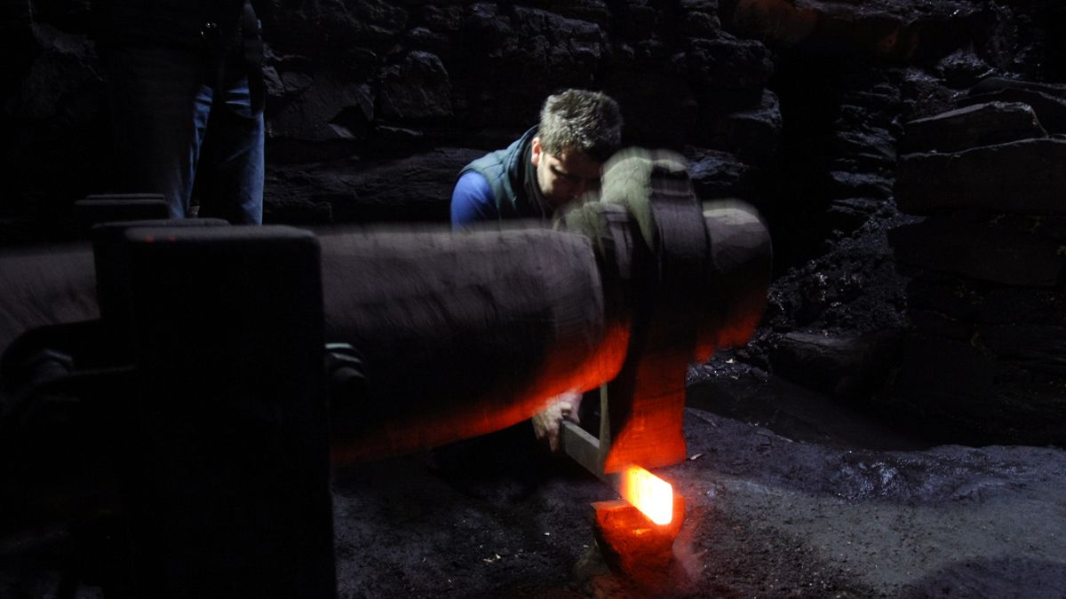 Imagen de archivo de la herrería de Compludo. | CÉSAR SÁNCHEZ (ICAL)