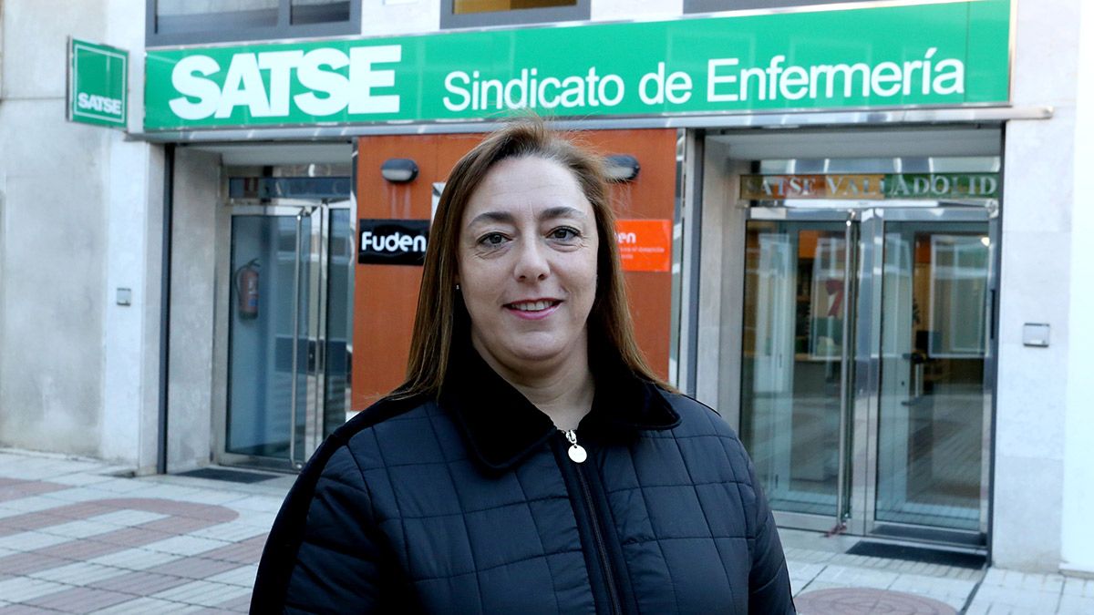 La secretaria general de Satse Castilla y León, Mercedes Gago. | ICAL