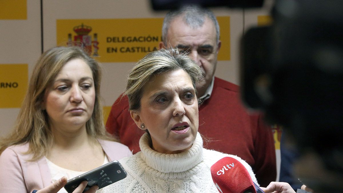 Delegada del Gobierno en Castilla y León, María José Salgueiro. | ICAL