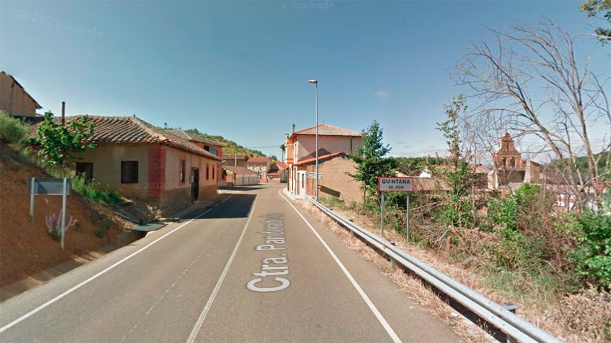 La localidad de Quintana de Fon. | GOOGLE MAPS