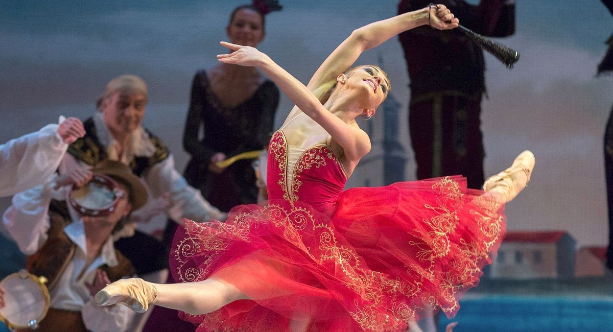 Uno de los números de ballet de la gala que esta noche se presenta en el Auditorio Ciudad de León.