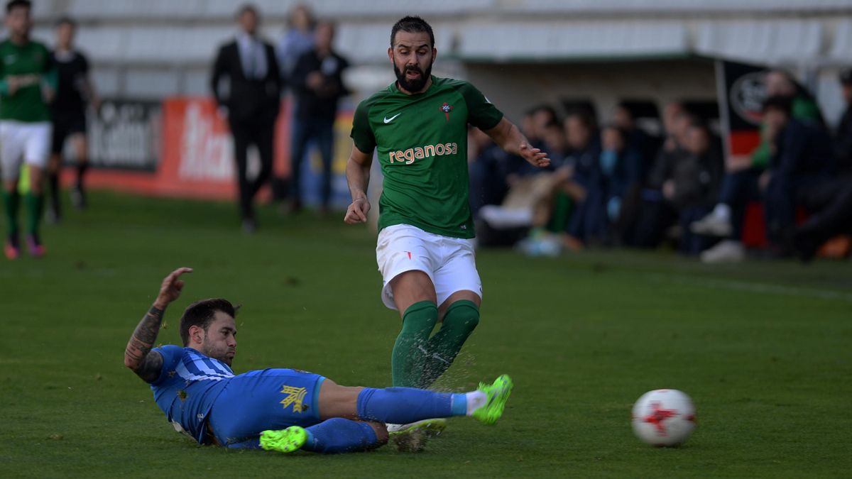 Imagen del partido entre Racing de Ferrol y Ponferradina. | DANIEL ALEXANDRE (DIARIO DE FERROL)