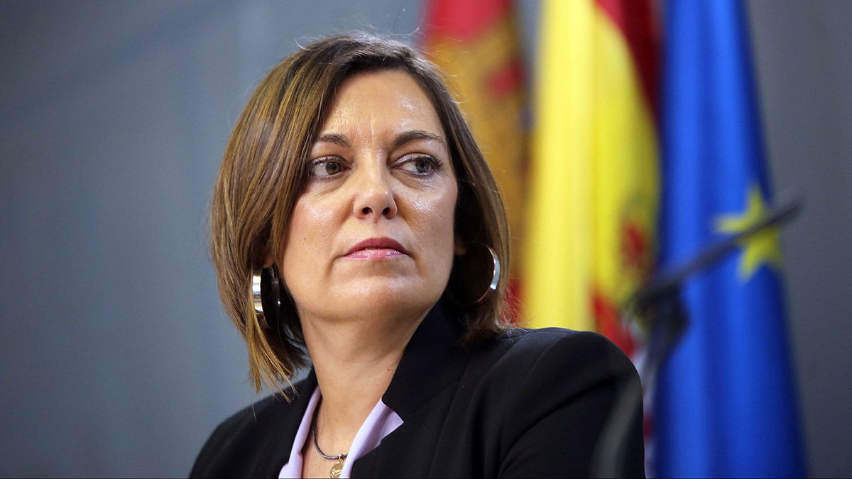 La consejera de Agricultura y Ganadería y portavoz de la Junta de Castilla y León, Milagros Marcos, comparece en rueda de prensa posterior al Consejo de Gobierno. | ICAL